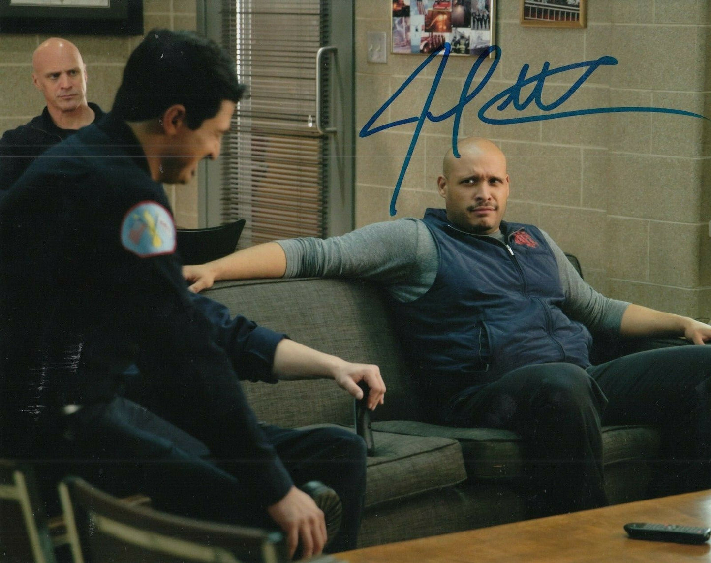 JOE MINOSO signed (CHICAGO FIRE) TV SHOW auto 8X10 photo *Joe Cruz* W/COA #2