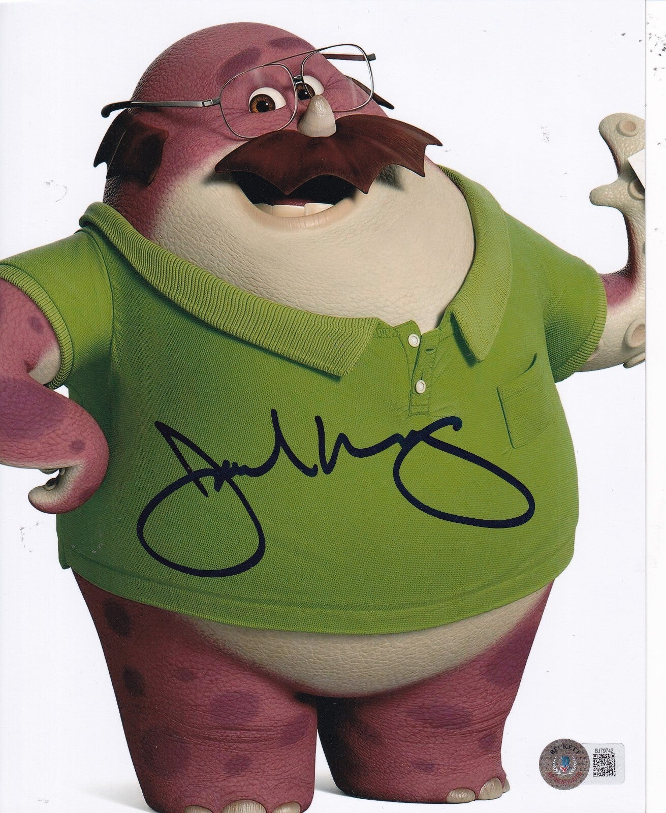 JOEL MURRAY signed (MONSTERS UNIVERSITY) Don Carlton movie 8X10 BECKETT BJ79742