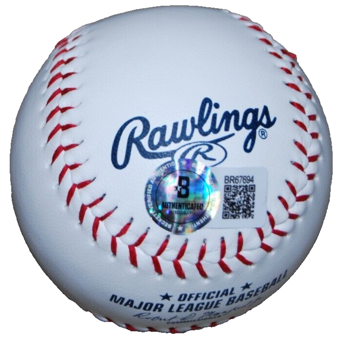 DREW THORPE signed (CHICAGO WHITE SOX) MLB logo baseball BECKETT BR67694