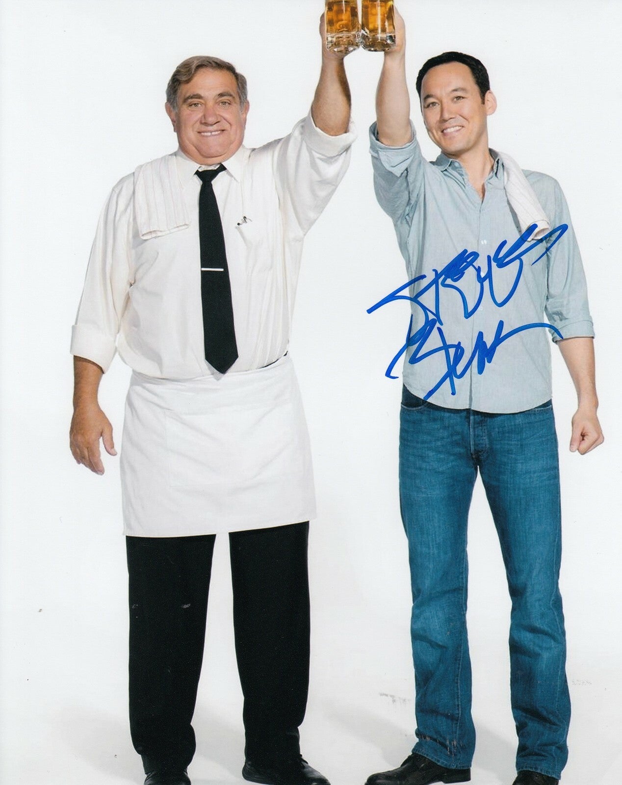 STEVE BYRNE signed (SULLIVAN & SON) TV SHOW 8x10 photo *Steve* W/COA #2