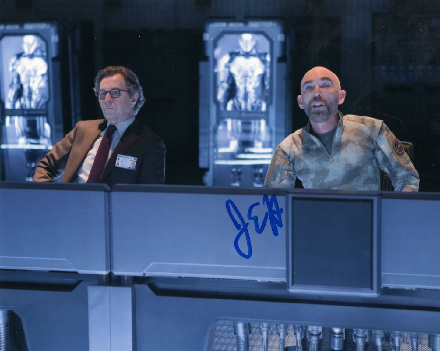 Jackie Earle Haley signed 8x10 Photograph w/COA Robocop Rick Mattox #1