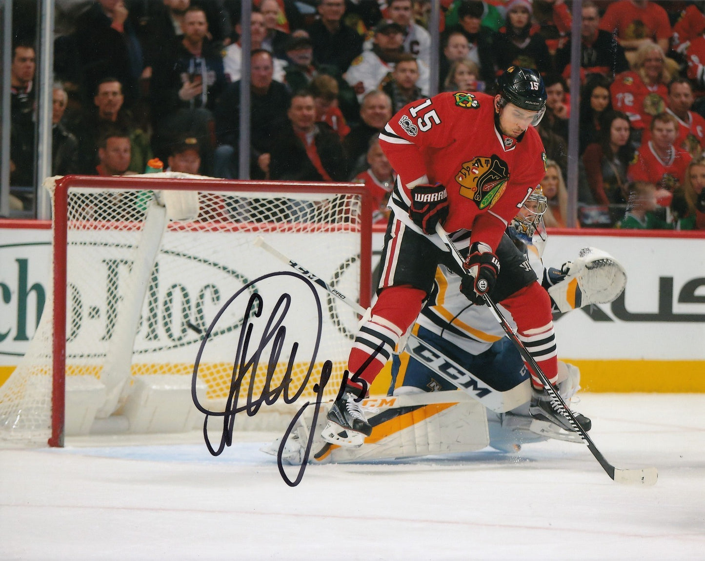 ARTEM ANISIMOV signed (CHICAGO BLACKHAWKS) autograph HOCKEY 8X10 photo W/COA #5