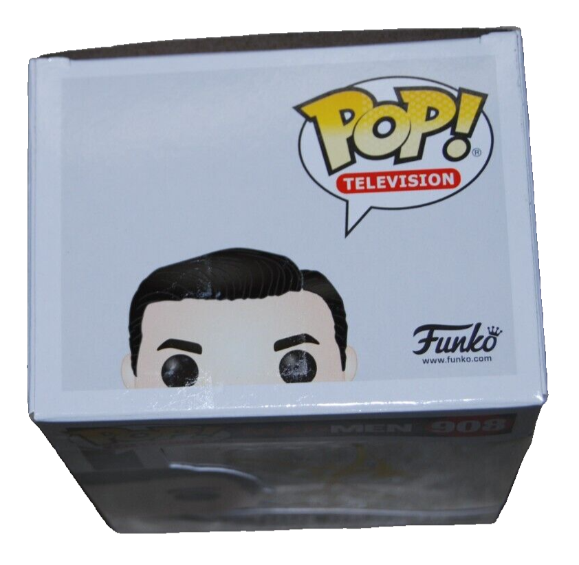 JON HAMM signed (MAD MEN) Don Draper Funko pop #908 BECKETT BAS BR25966