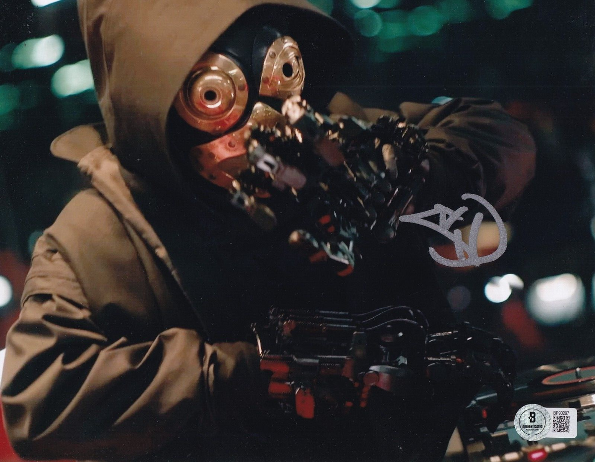 SID WILSON signed (SLIPKNOT) Emperor Palpatine music 8x10 photo BECKETT BP90297