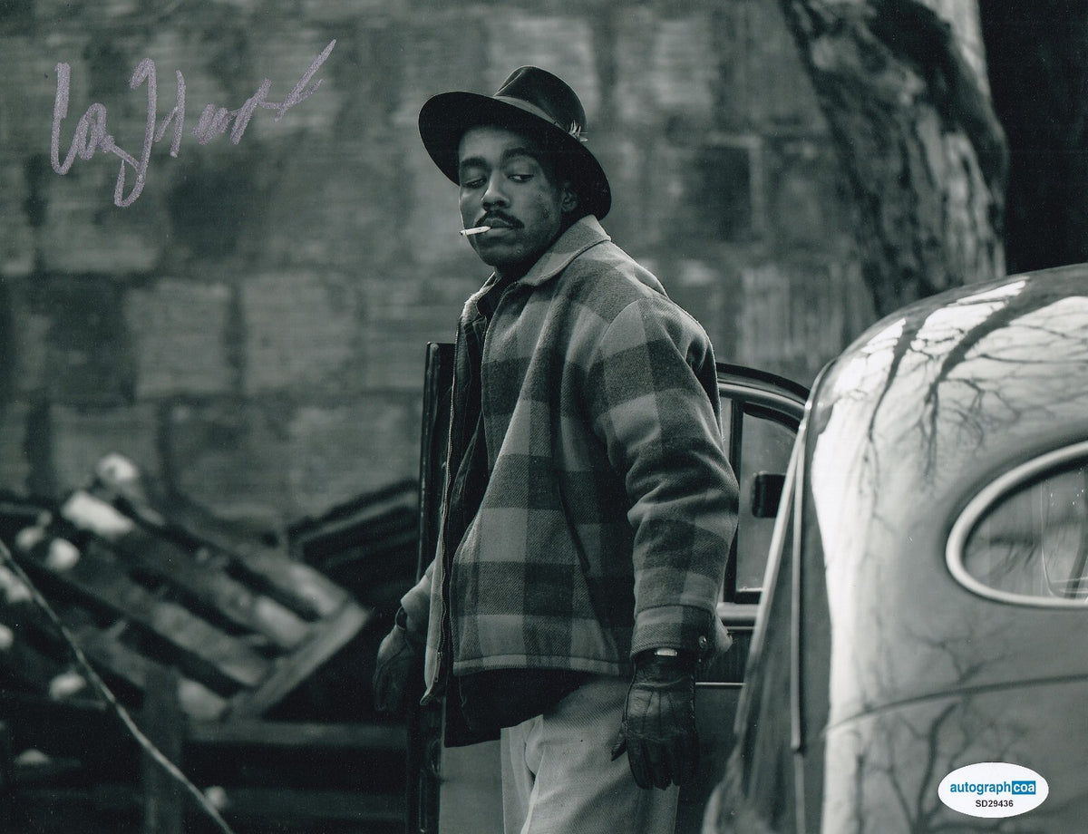 COREY HENDRIX signed (FARGO) Omie Sparkman 8X10 photo ACOA SD29436