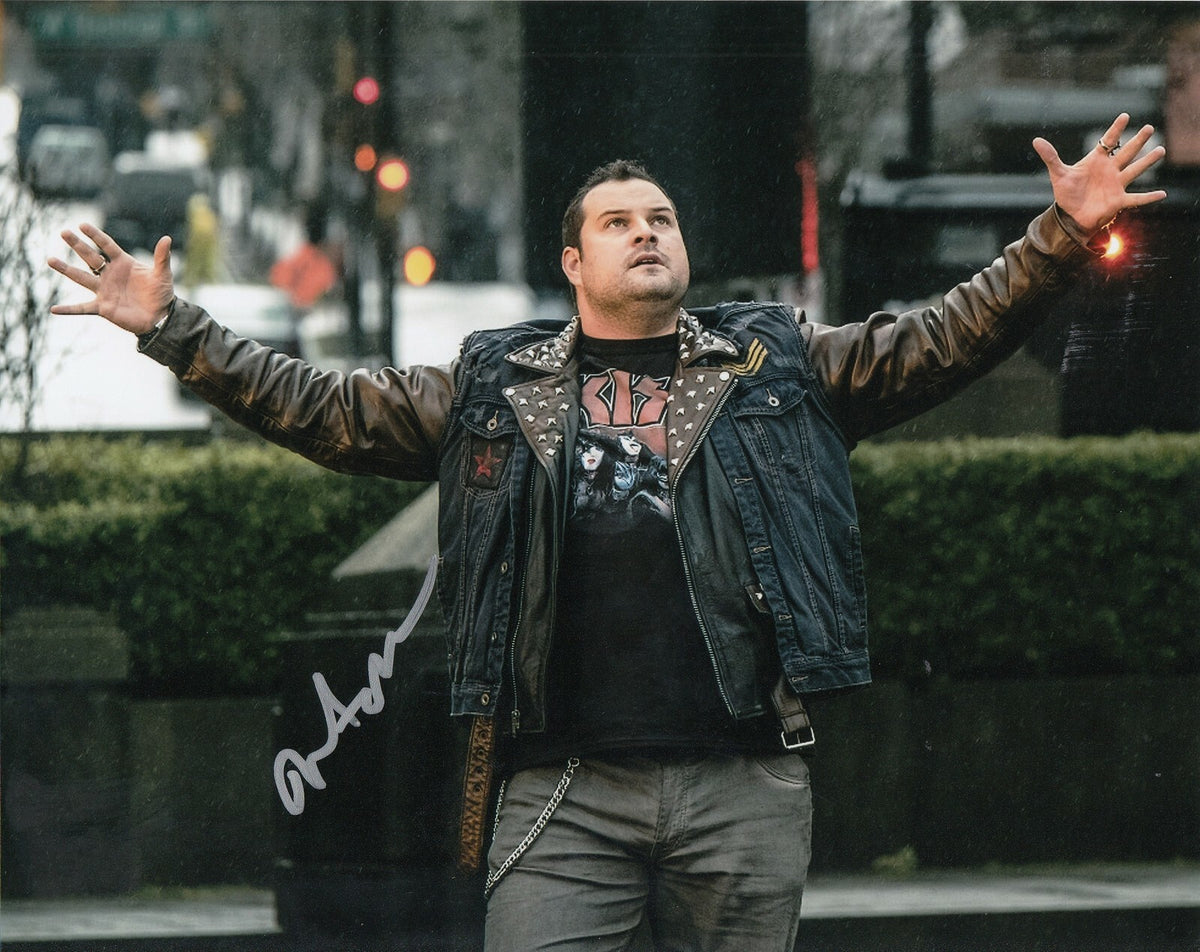 MAX ADLER signed (THE FLASH) 8X10 photo *Jaco Birch* autographed W/COA #1