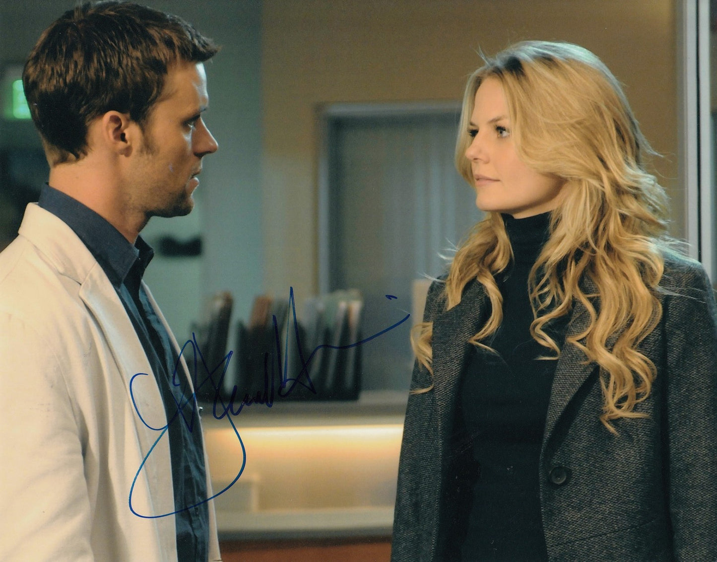 JENNIFER MORRISON signed (ONCE UPON A TIME) HOUSE STAR 8x10 photo W/COA #2