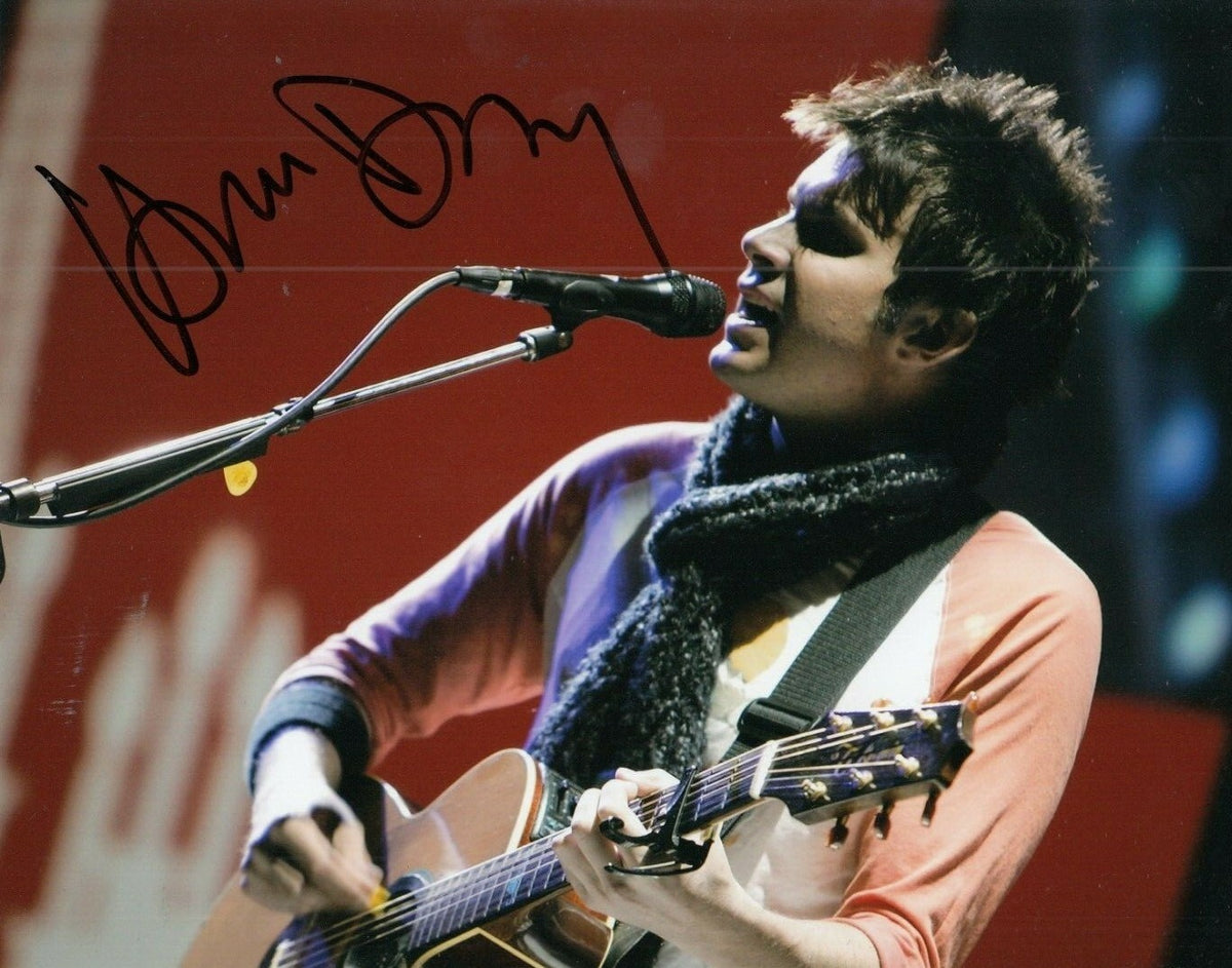 HOWIE DAY signed (COLLIDE) Music Singer 8X10 photo *Longest Night* W/COA #3
