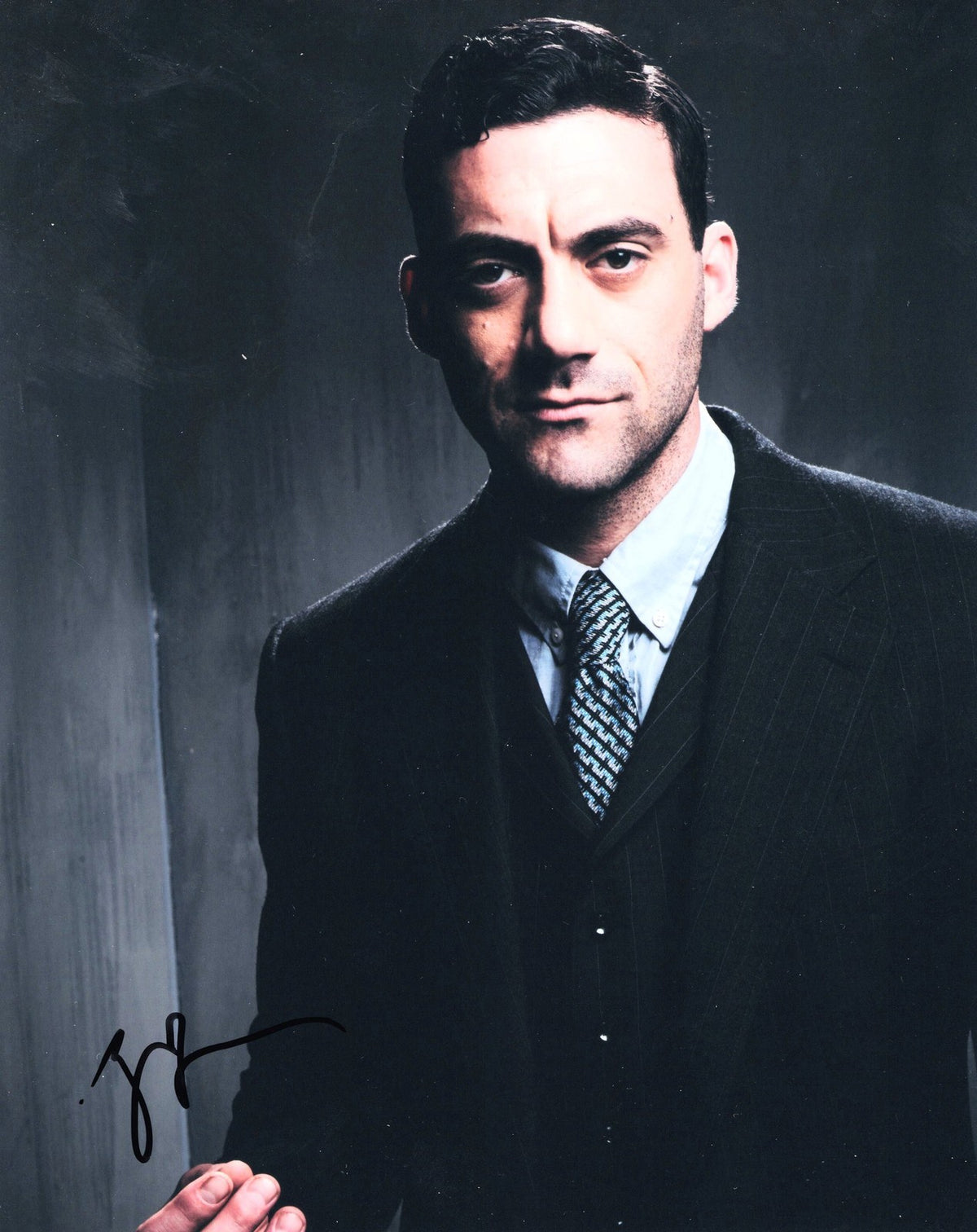 Morgan Spector signed Boardwalk Empire 8x10 Photo w/COA Frank Capone #1