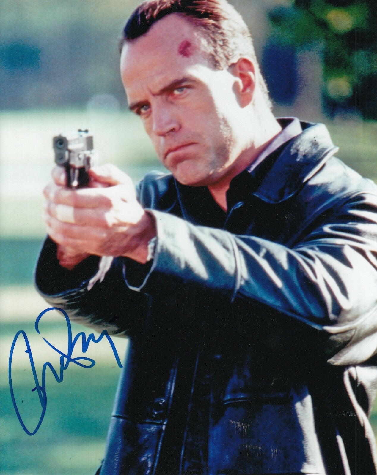 RICHARD BURGI signed (FATAL INSTINCT) Movie 8X10 photo *Michael Decker* W/COA