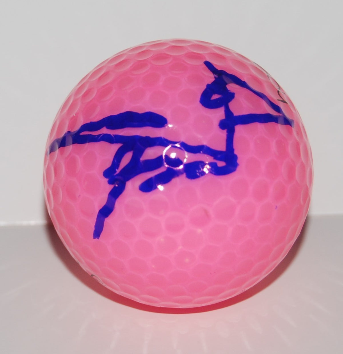 SO YEUN RYU signed *LPGA* PINK WILSON HOPE golf ball W/COA KOREA KOREAN #1