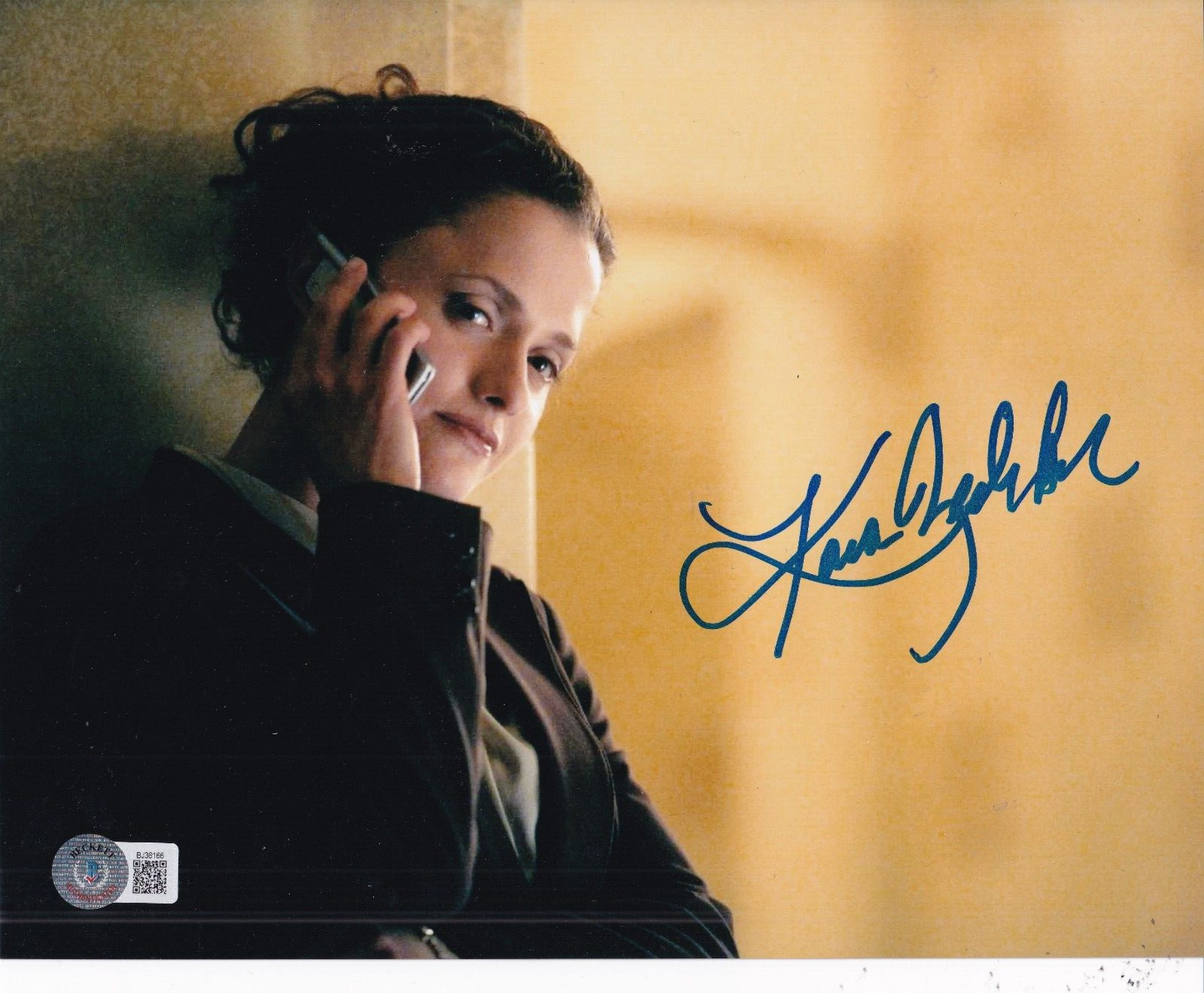 KARA ZEDIKER signed (CONTAGION) MOVIE ACTRESS 8X10 photo BECKETT BAS BJ36166