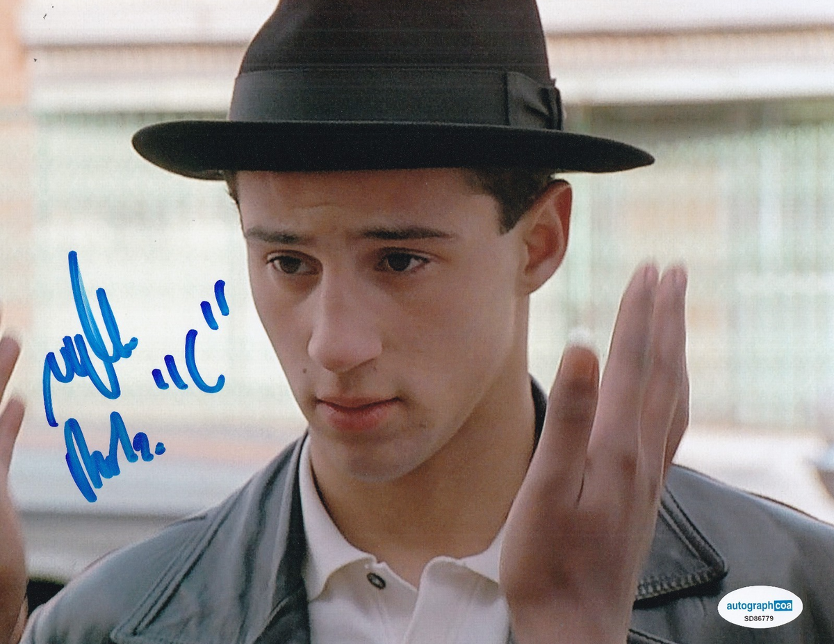 LILO BRANCATO signed (A BRONX TALE) Movie Calogero 8X10 photo ACOA SD86779