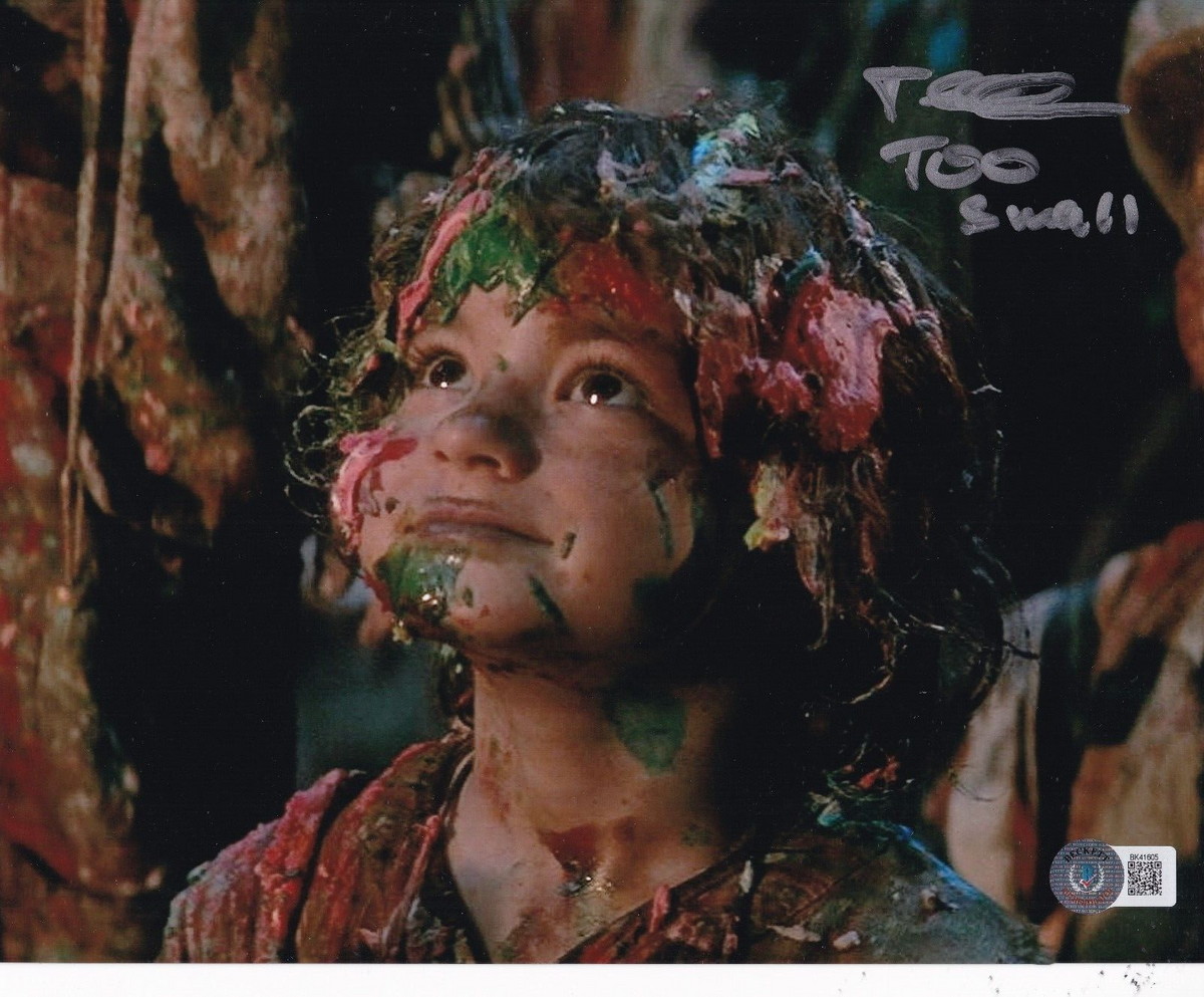 THOMAS TULAK signed (HOOK) Too Small Lost Boys 8X10 photo BECKETT BAS BK41605
