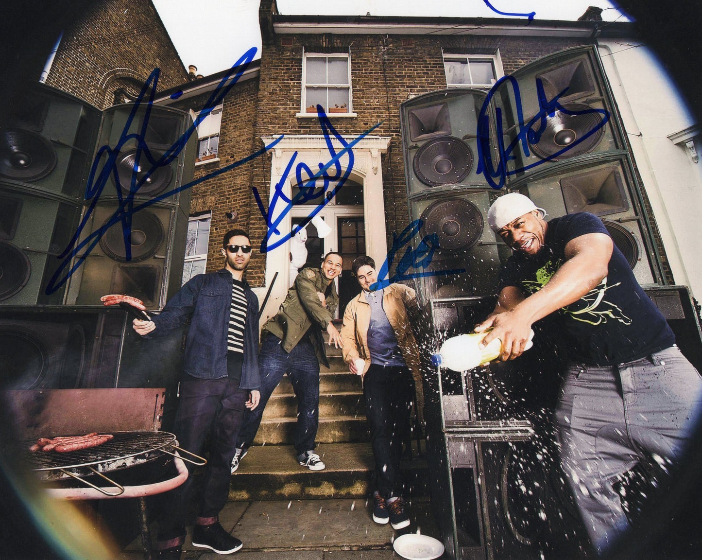Rudimental Group Feel the Love Signed 8x10 Photo w/COA