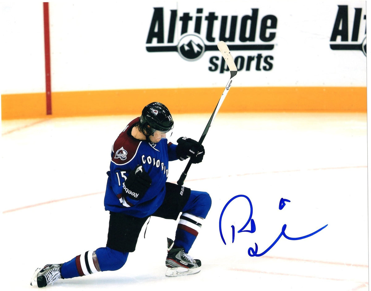 Pa Parenteau signed 8x10 Photo w/COA Colorado Avalanche Hockey #1