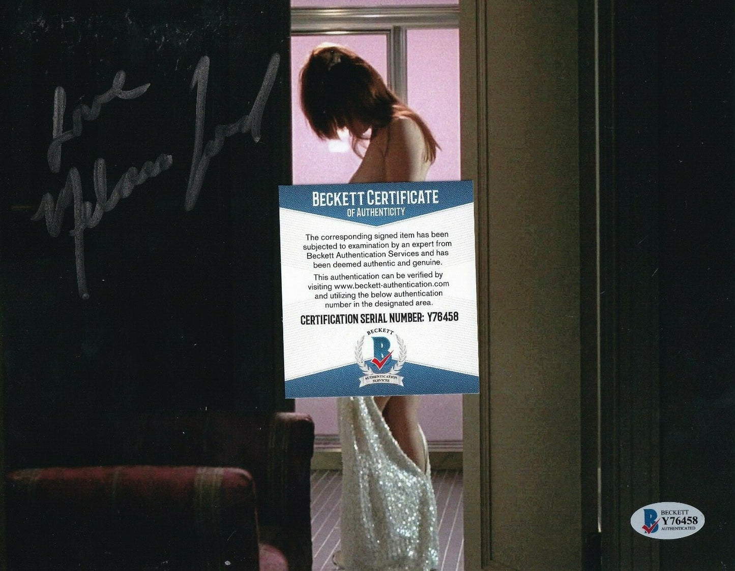 MELANIE GOOD signed (PRIVATE PARTS) *Brittany* 8X10 photo BECKETT BAS Y76458