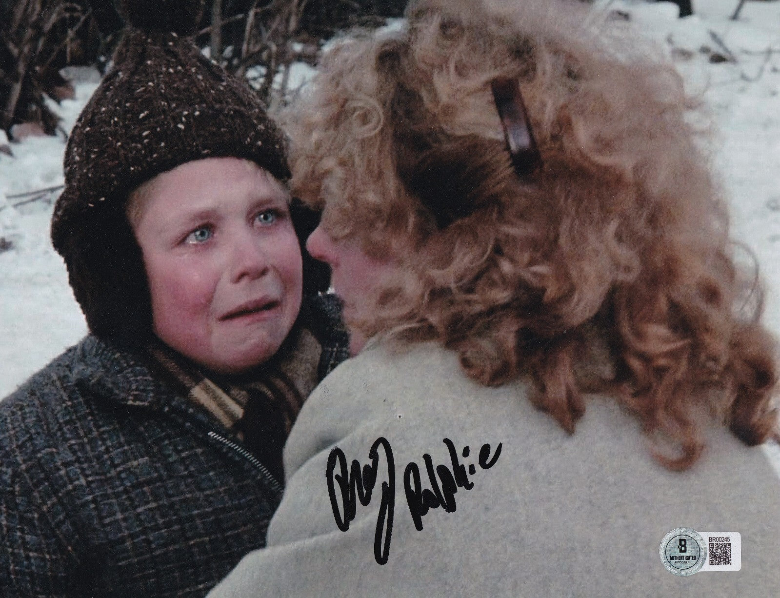 PETER BILLINGSLEY signed (A CHRISTMAS STORY) 8X10 photo BECKETT BAS BR00245