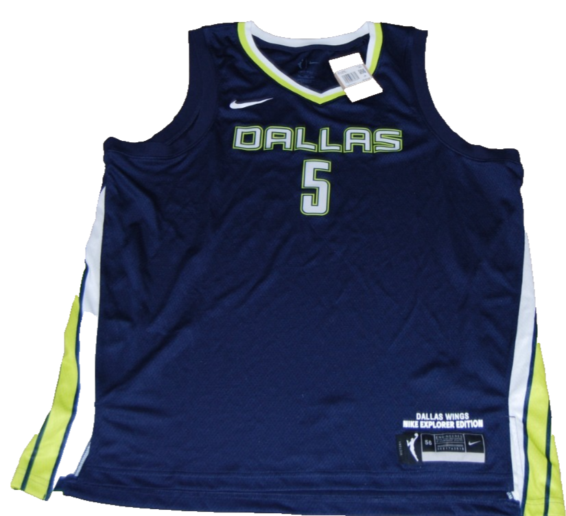 PAIGE BUECKERS signed (DALLAS WINGS) WNBA Nike explorer jersey BECKETT AE61923