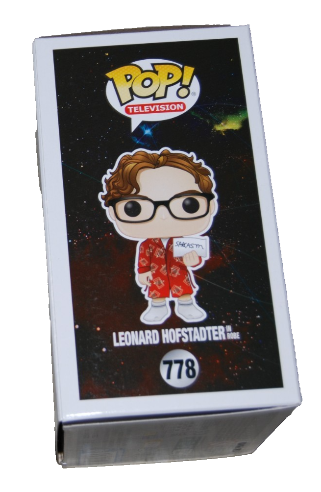 JOHNNY GALECKI signed (BIG BANG THEORY) Leonard #778 Funko Pop #BECKETT BU41140