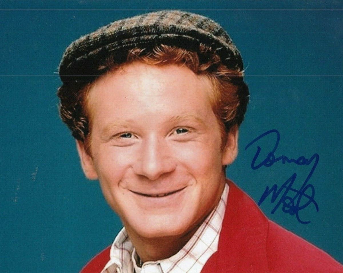DON MOST signed (HAPPY DAYS) TV SHOW Star *Ralph Malph* 8X10 photo W/COA #4
