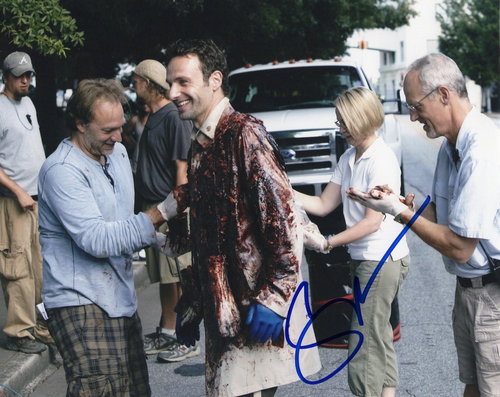 Gregory Nicotero The Walking Dead Signed 8x10 Photo w/COA Director #12