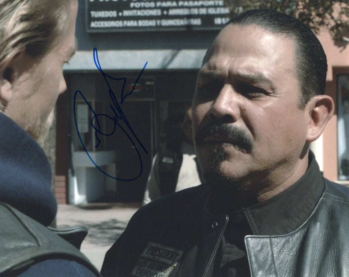 Emilio Rivera Sons of Anarchy TV Show Marcus Alvarez Signed 8x10 Photo w/COA #5