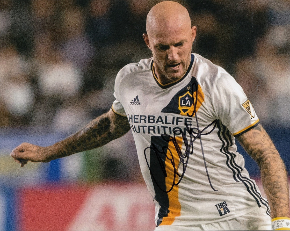 JELLE VAN DAMME signed *LA GALAXY* MLS SOCCER 8X10 photo W/COA (BELGIUM) #1
