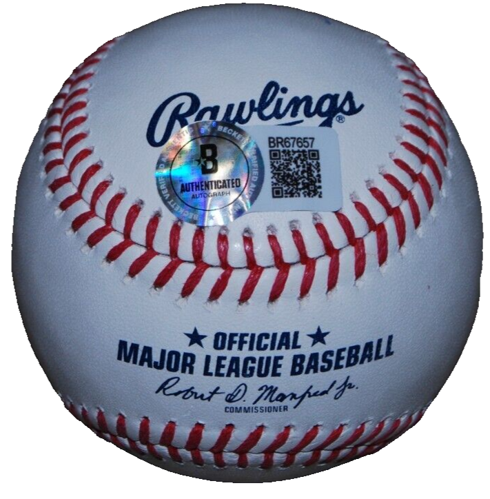 MATT SHAW signed (CHICAGO CUBS) Major League ML baseball BECKETT BAS BR67657
