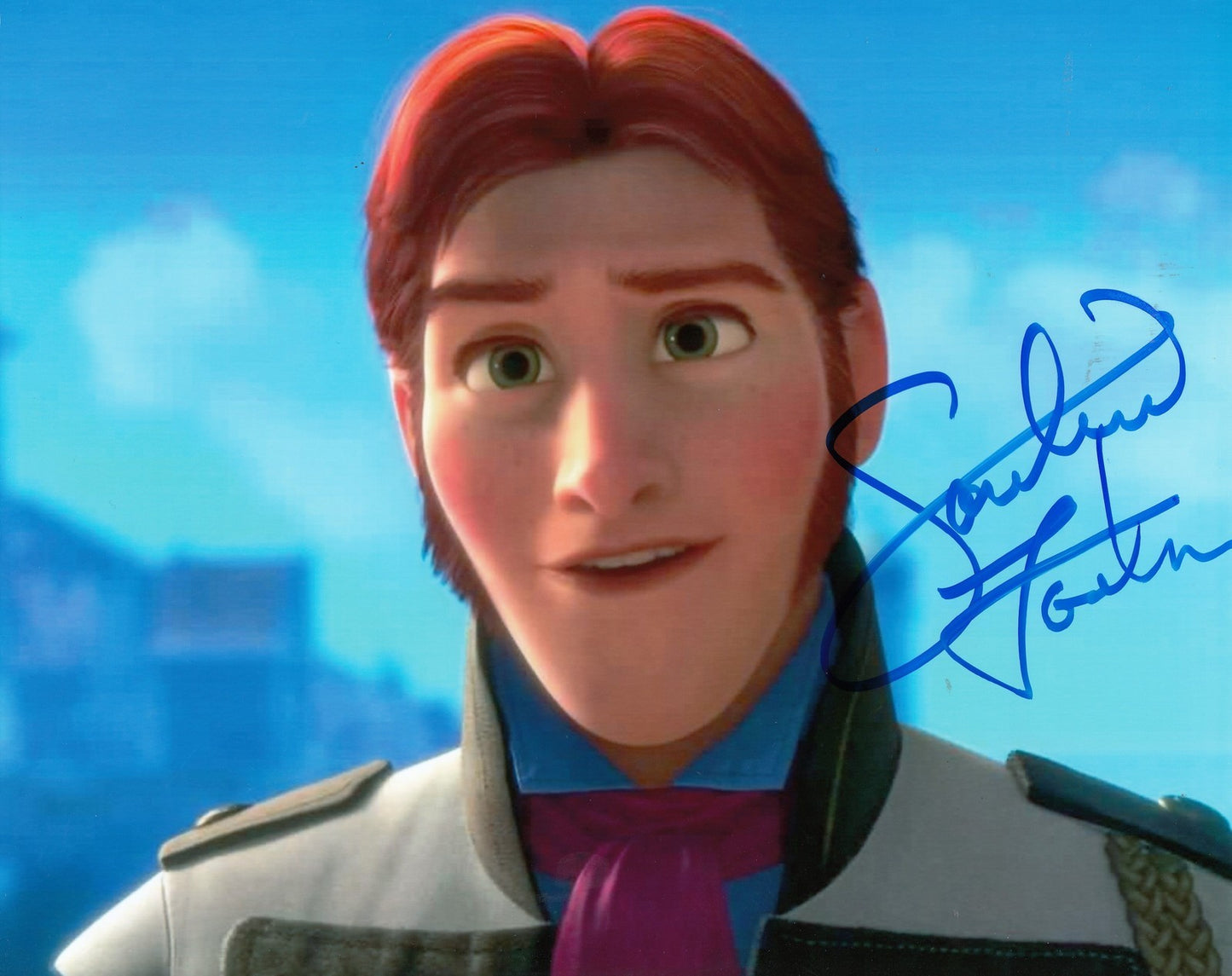 SANTINO FONTANA signed (FROZEN) autographed MOVIE 8X10 photo *HANS* W/COA #1