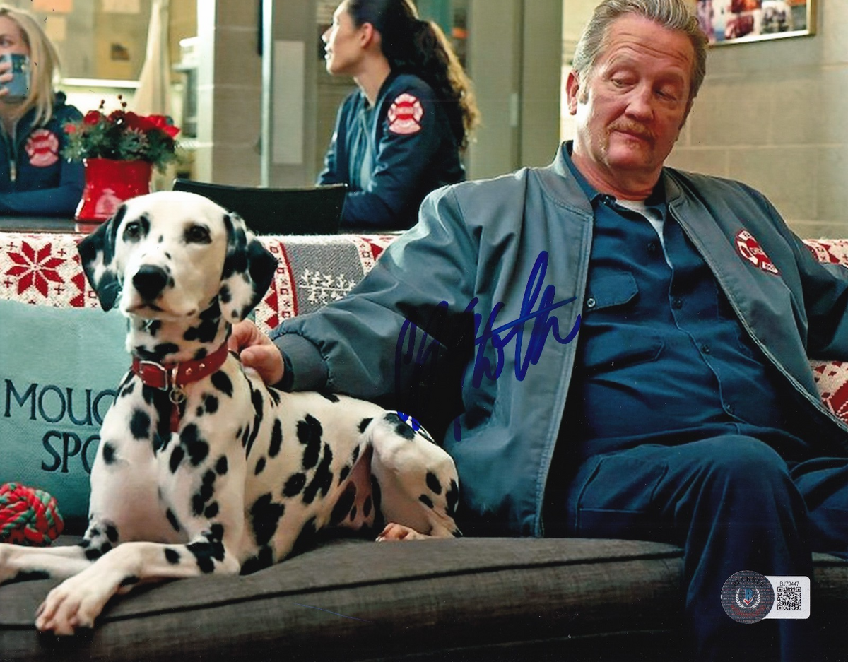 CHRISTIAN STOLTE signed (CHICAGO FIRE) Mouch 8X10 photo BECKETT BAS BJ79447