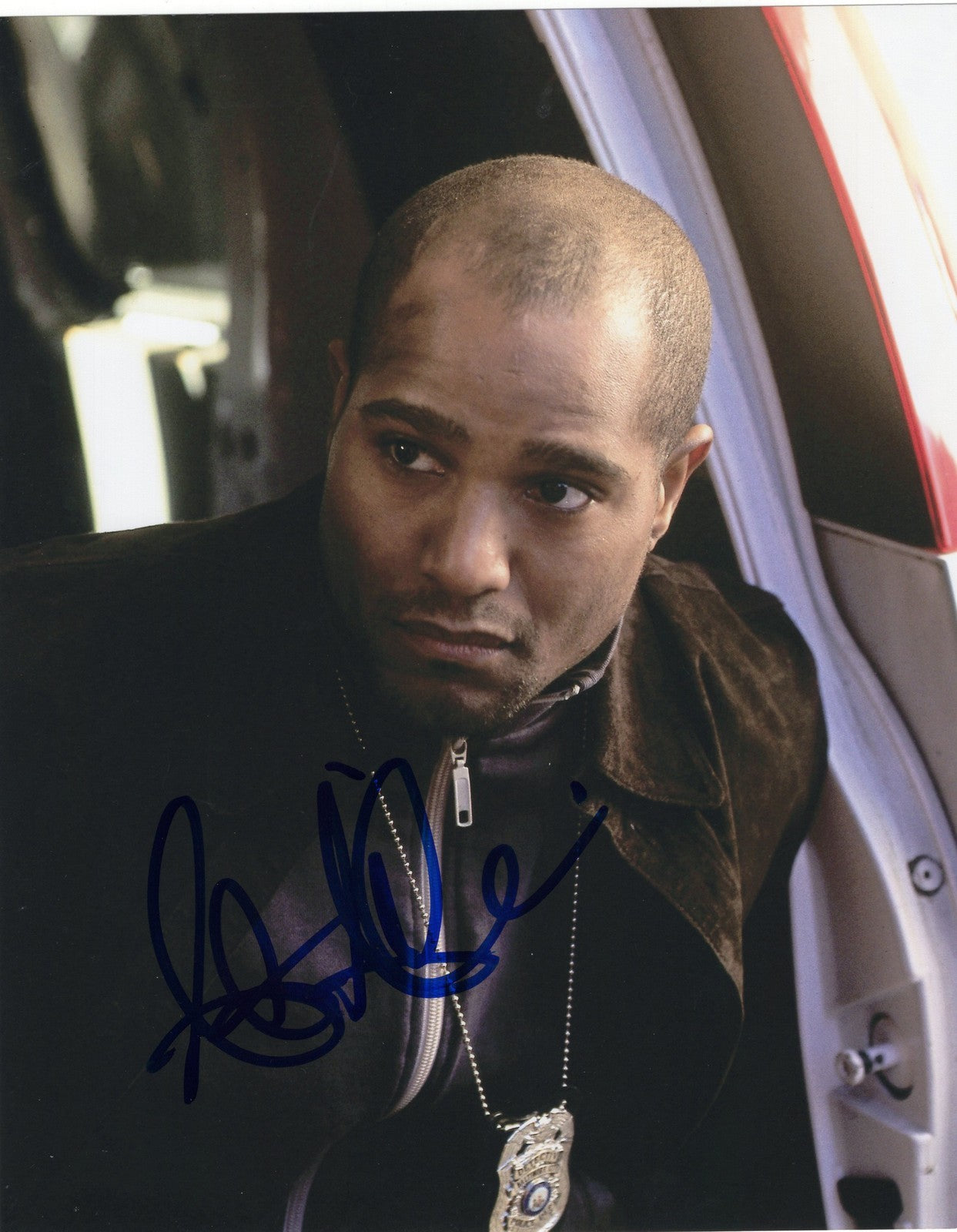 Seth Gilliam Sgt. Ellis Carver The Wire TV Show Signed 8x10 Photo w/COA
