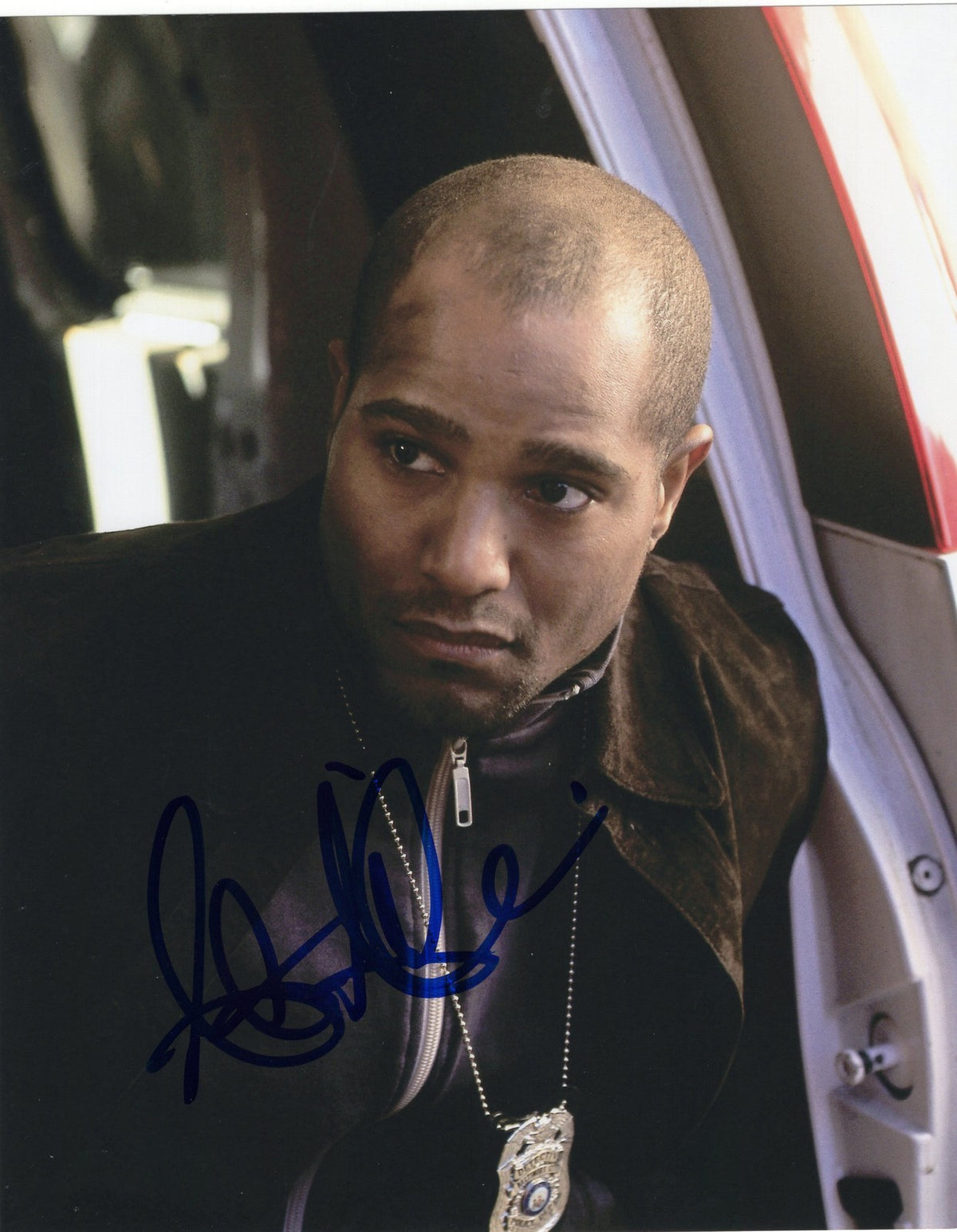 Seth Gilliam Sgt. Ellis Carver The Wire TV Show Signed 8x10 Photo w/COA