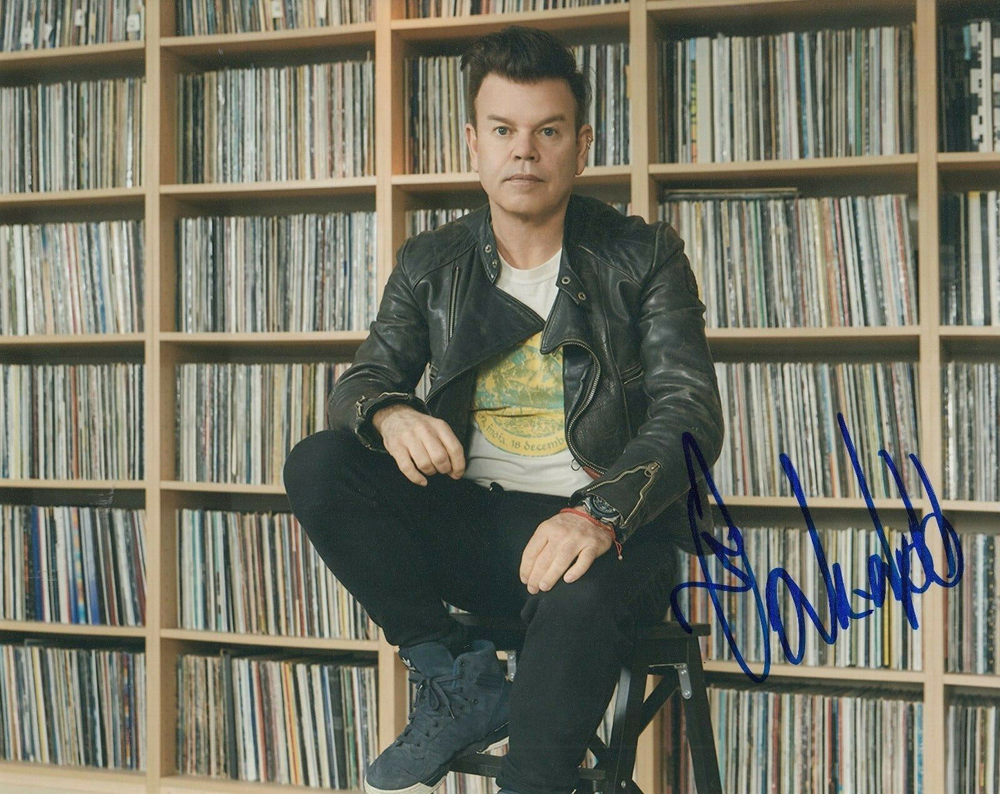 PAUL OAKENFOLD signed (3 X GRAMMY NOMINEE DJ) Perfecto music 8X10 photo W/COA #4