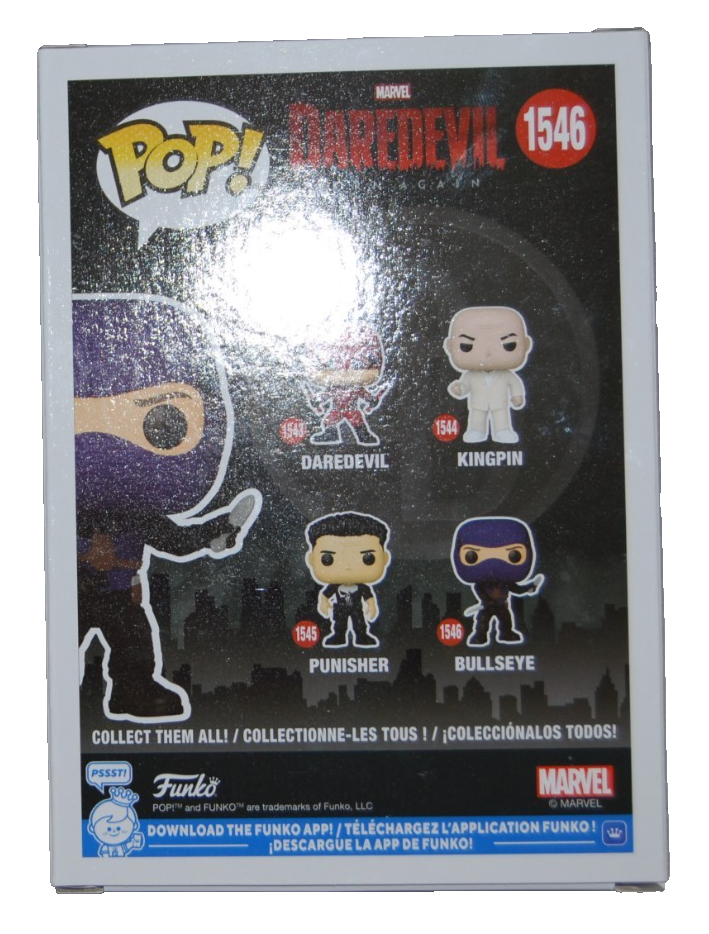 WILSON BETHEL signed (DAREDEVIL) BULLSEYE Funko Pop #1546 BECKETT BY085863