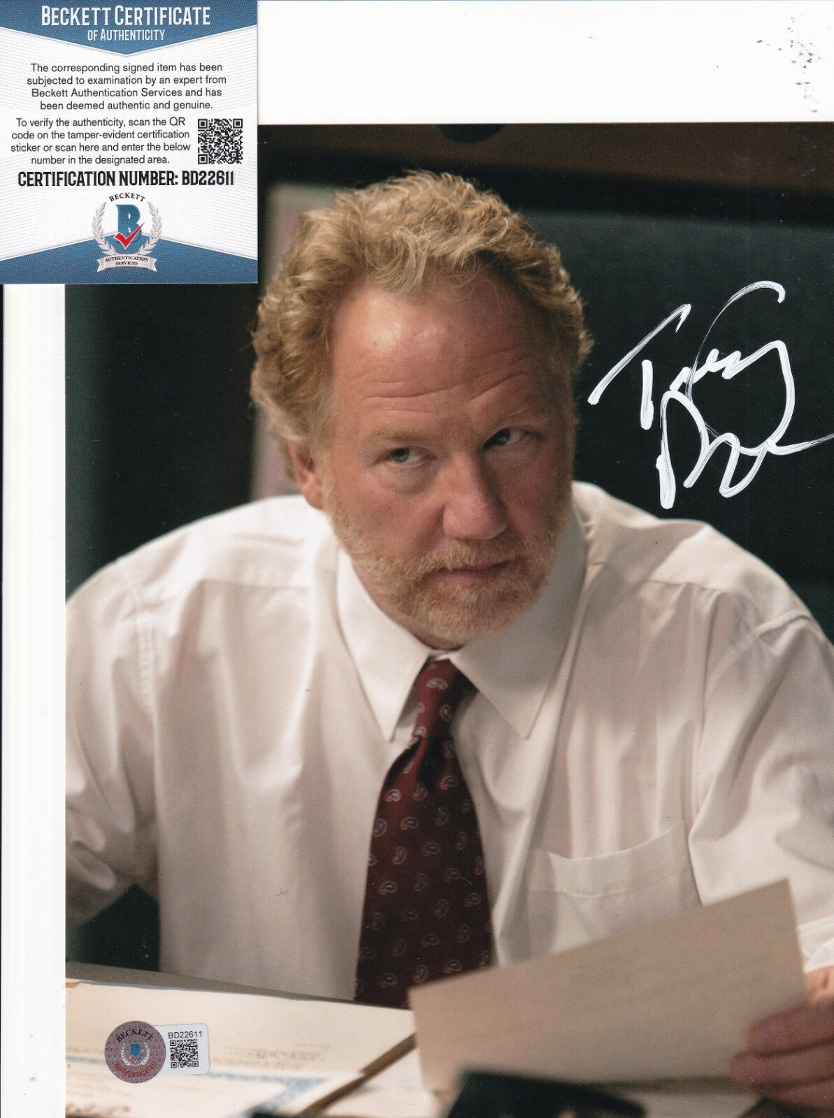 TIMOTHY BUSFIELD signed (BEYOND THE BACKBOARD) 8X10 photo BECKETT BAS BD22611