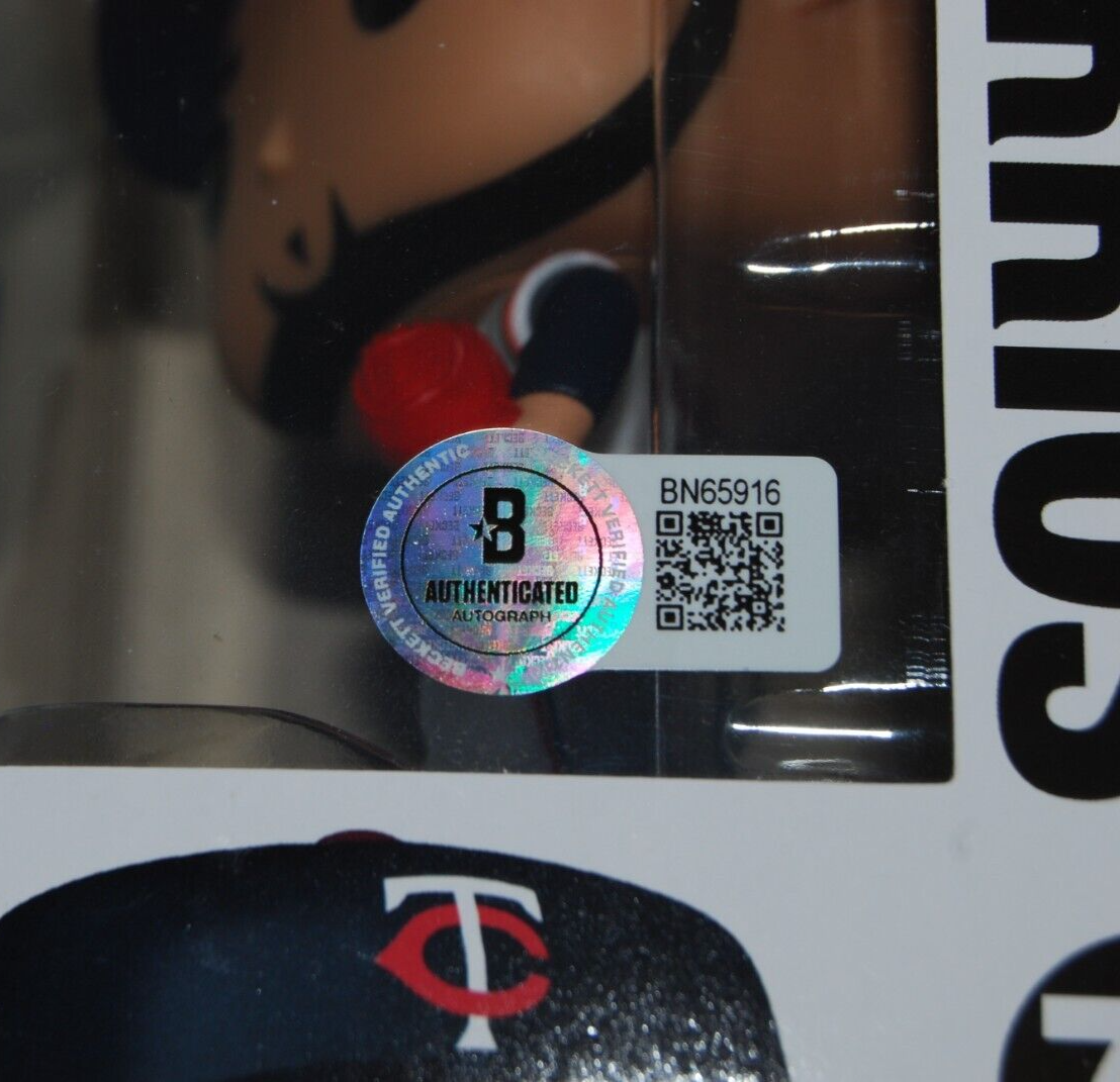 JOSE BERRIOS signed (MINNESOTA TWINS) MLB Funko pop #70 BECKETT BAS BN65916