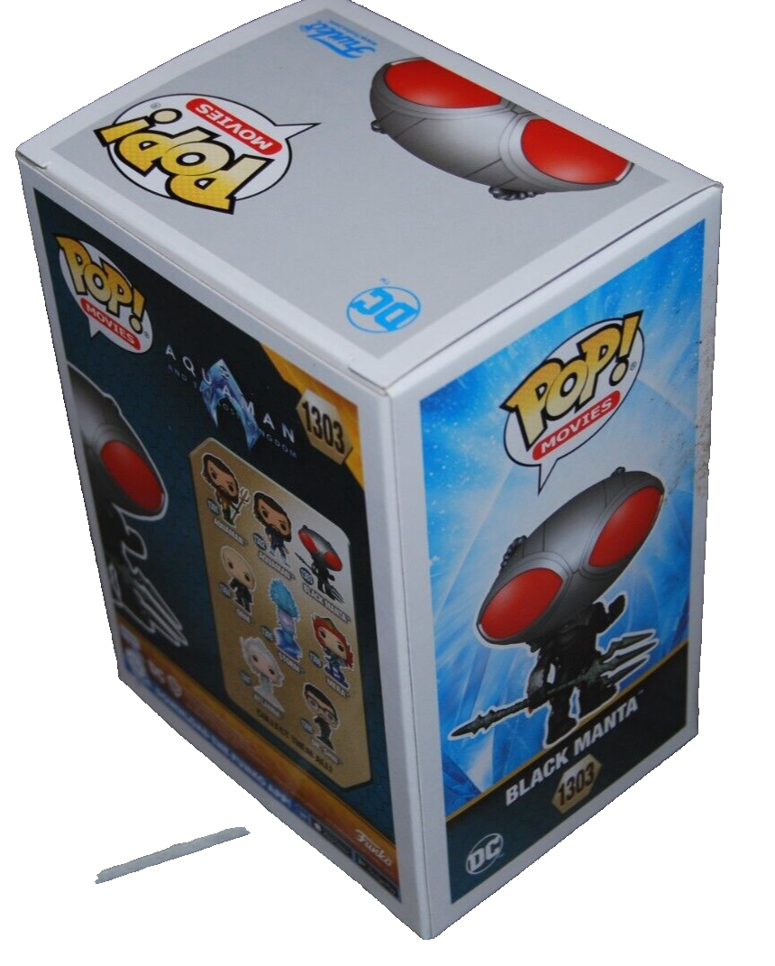 HARRY LENNIX signed (BLACK MANTA) Aquaman #248 Funko Pop BECKETT BAS BN07919