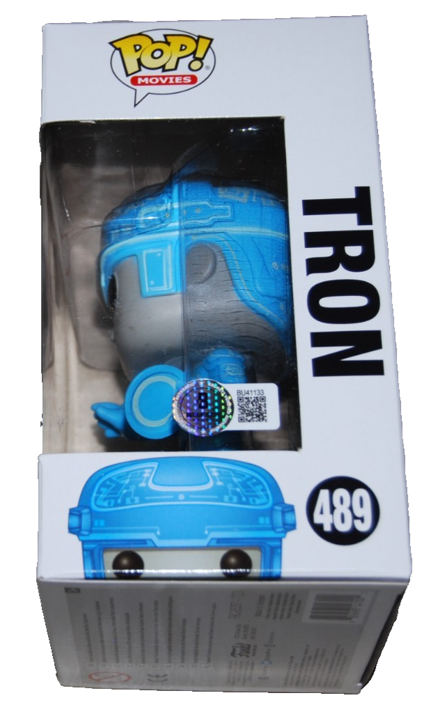 GARRETT HEDLUND signed (TRON) #489 Glow in the Dark Funko Pop BECKETT BU41133