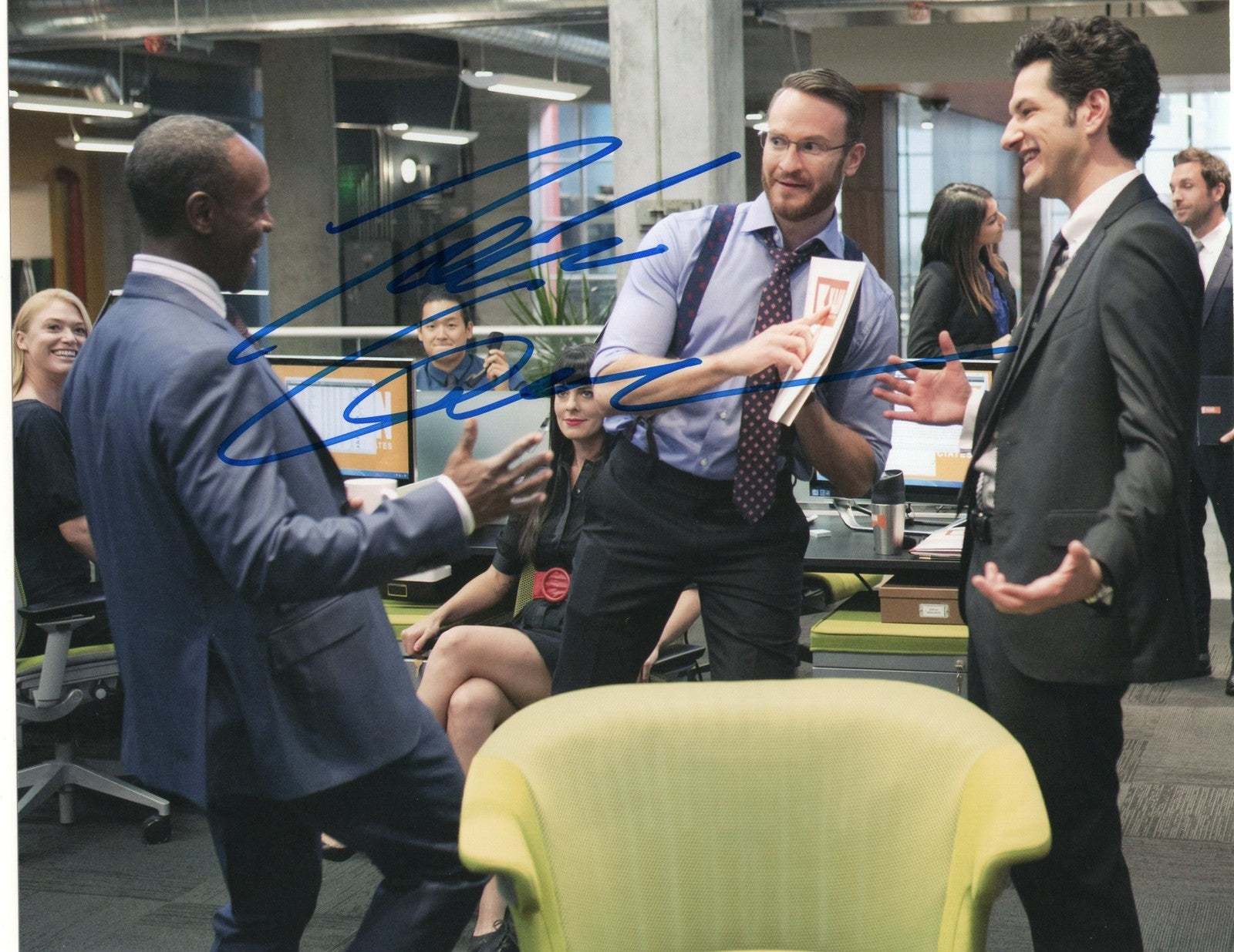 Josh Lawson House of Lies Signed 8x10 Photo w/COA #3