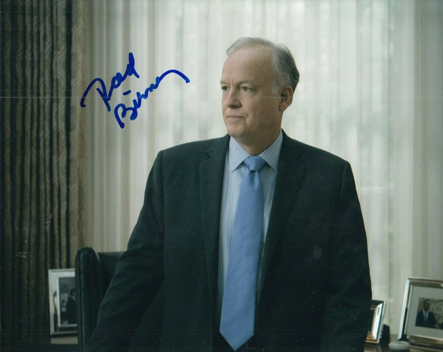 REID BIRNEY signed (HOUSE OF CARDS) auto 8X10 photo *Donald Blythe* W/COA #4