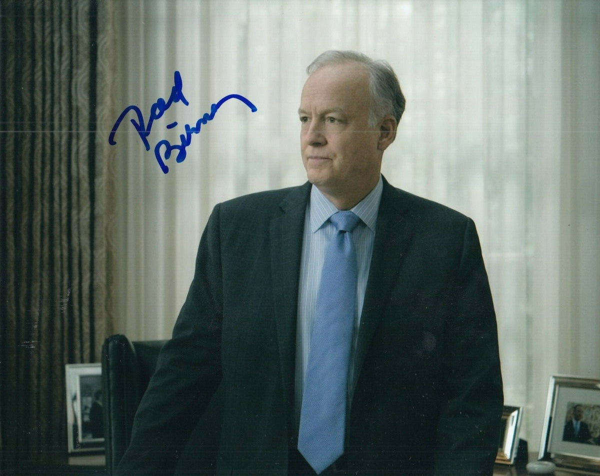 REID BIRNEY signed (HOUSE OF CARDS) auto 8X10 photo *Donald Blythe* W/COA #4