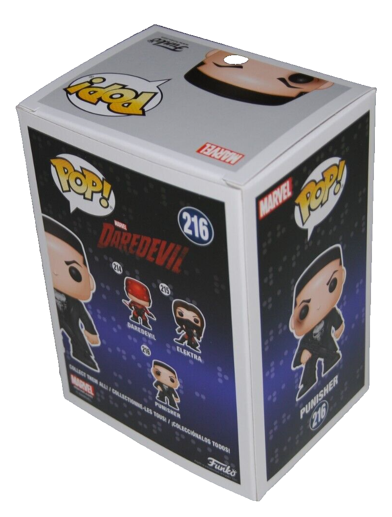 JON BERNTHAL signed (THE PUNISHER) Daredevil #216 Funko Pop BECKETT BAS BM39113