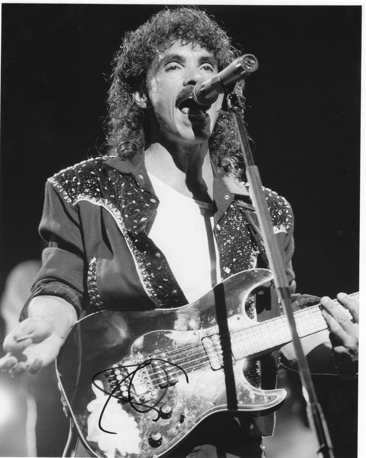 John Oates Out of Touch She's Gone Signed 8x10 Photo w/COA