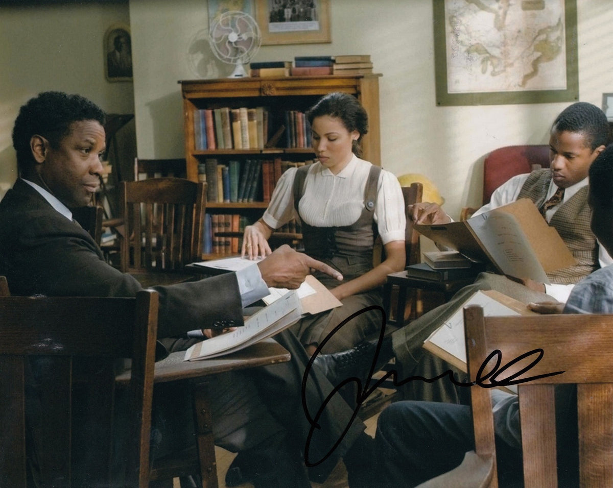 JURNEE SMOLLETT-BELL signed *THE GREAT DEBATERS* 8X10 photo W/COA Samantha Booke