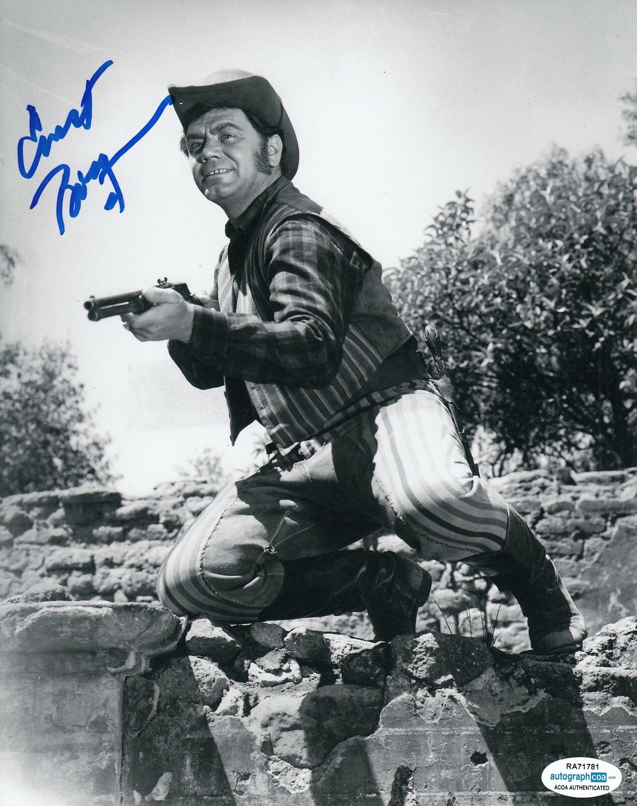 ERNEST BORGNINE signed (MARTY) Famous Actor Movie Star 8X10 photo ACOA #3