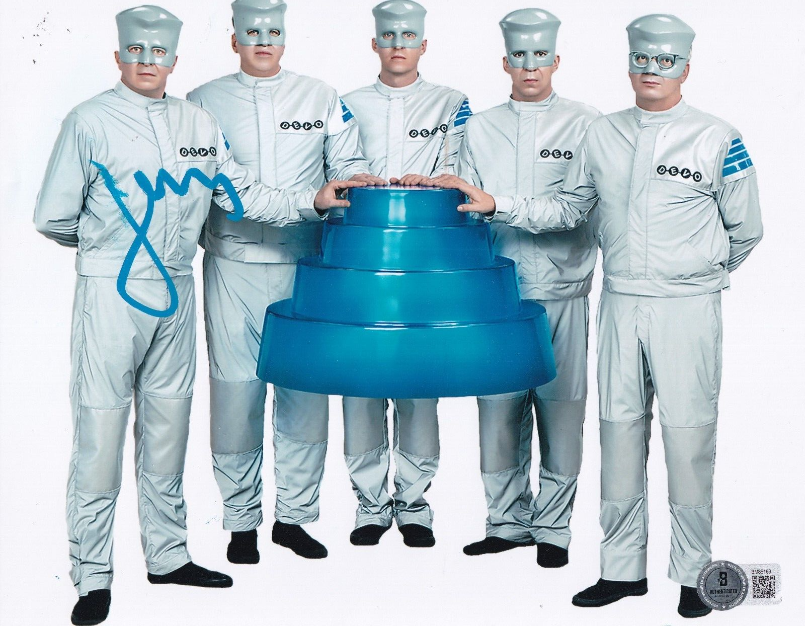 GERALD CASALE signed (DEVO) Music Whip It! autograph 8X10 photo BECKETT BM85163