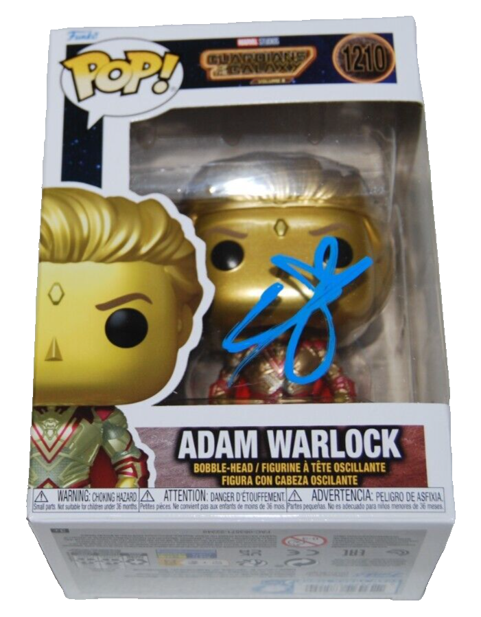 WILL POULTER signed (GUARDIANS OF THE GALAXY) 1210 Funko Pop BECKETT BAS BN07906