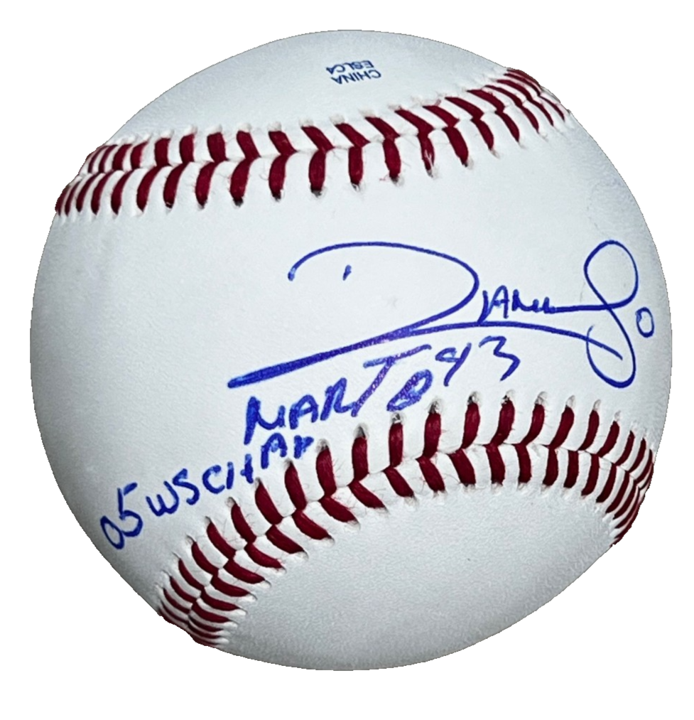 DAMASO MARTE signed (CHICAGO WHITE SOX) Minor League baseball BECKETT BT78133