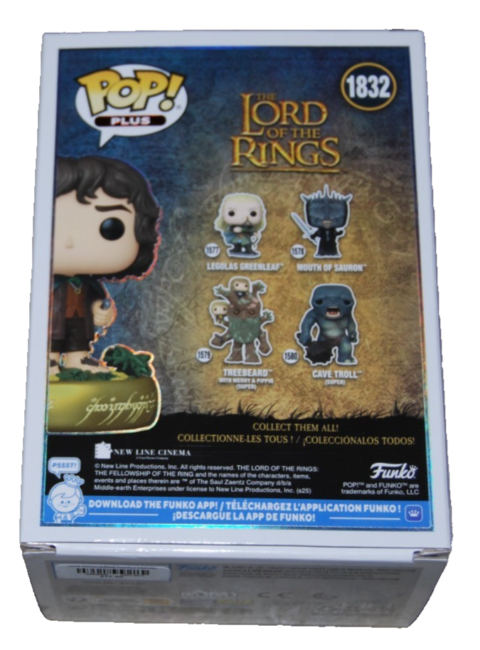 ELIJAH WOOD signed (LORD OF THE RINGS) Frodo 1832 Funko Pop Plus BECKETT BU41100